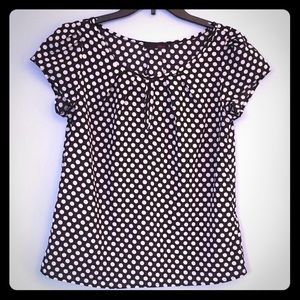 CLOSET CLOSING! Polka dot blouse Small